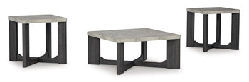 Sharstorm Two-Tone Gray Table (Set of 3) - Ornate Home