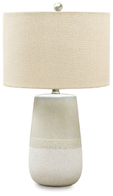 Shavon Beige/White Table Lamp (Set of 2) (Online Special Price) - Ornate Home