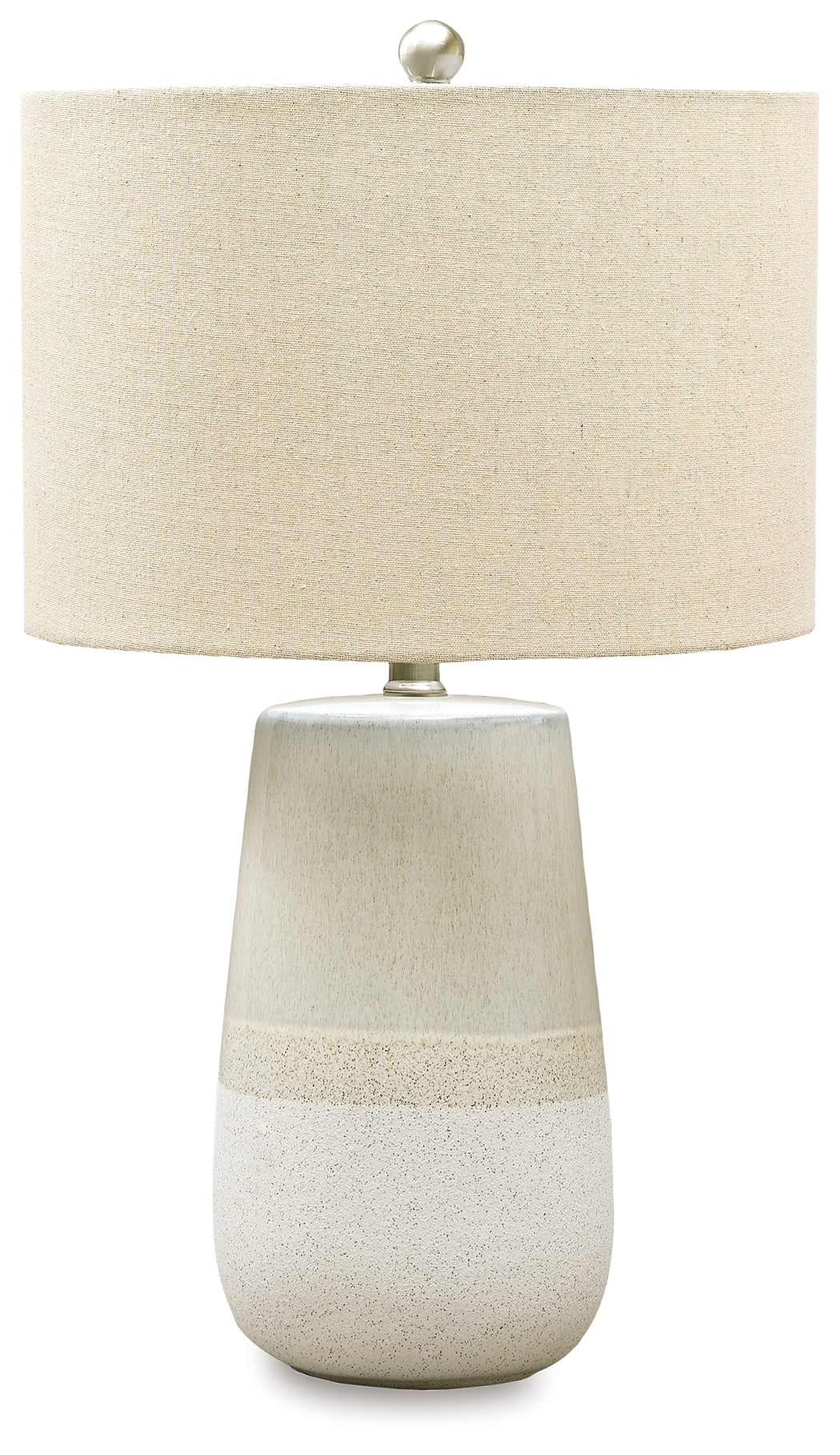 Shavon Beige/White Table Lamp (Set of 2) - Ornate Home