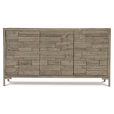 Shaw Glazed Silver/Morel Buffet - Ornate Home