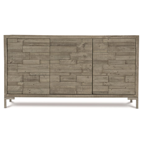 Shaw Glazed Silver/Morel Buffet - Ornate Home