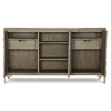 Shaw Glazed Silver/Morel Buffet - Ornate Home