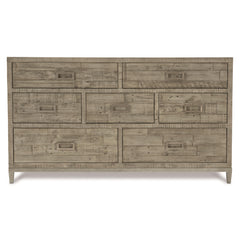 Shaw Glazed Silver/Morel Dresser - Ornate Home