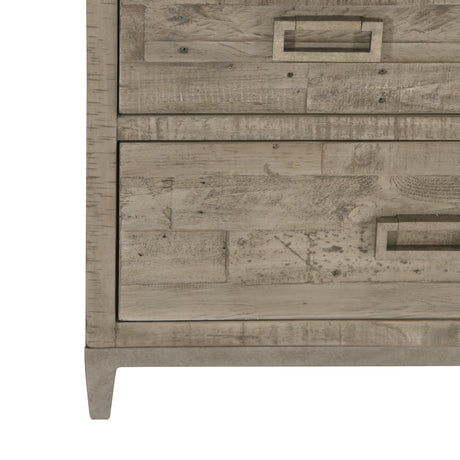 Shaw Glazed Silver/Morel Dresser - Ornate Home