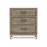 Shaw Glazed Silver/Morel Nightstand - Ornate Home