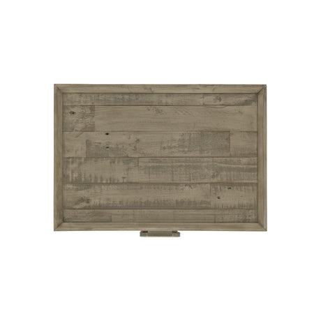 Shaw Glazed Silver/Morel Nightstand - Ornate Home