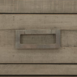 Shaw Glazed Silver/Morel Nightstand - Ornate Home