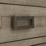 Shaw Glazed Silver/Morel Nightstand - Ornate Home