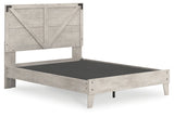 Shawburn Gray Queen Platform Bed (Online Special Price) - Ornate Home
