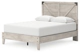 Shawburn Gray Queen Platform Bed - Ornate Home