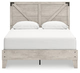 Shawburn Gray Queen Platform Bed - Ornate Home