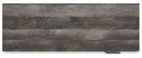 Shawburn White/Dark Charcoal Gray 54" Home Office Desk - Ornate Home