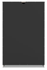 Shawburn Whitewash/Charcoal Gray Chest of Drawers - Ornate Home