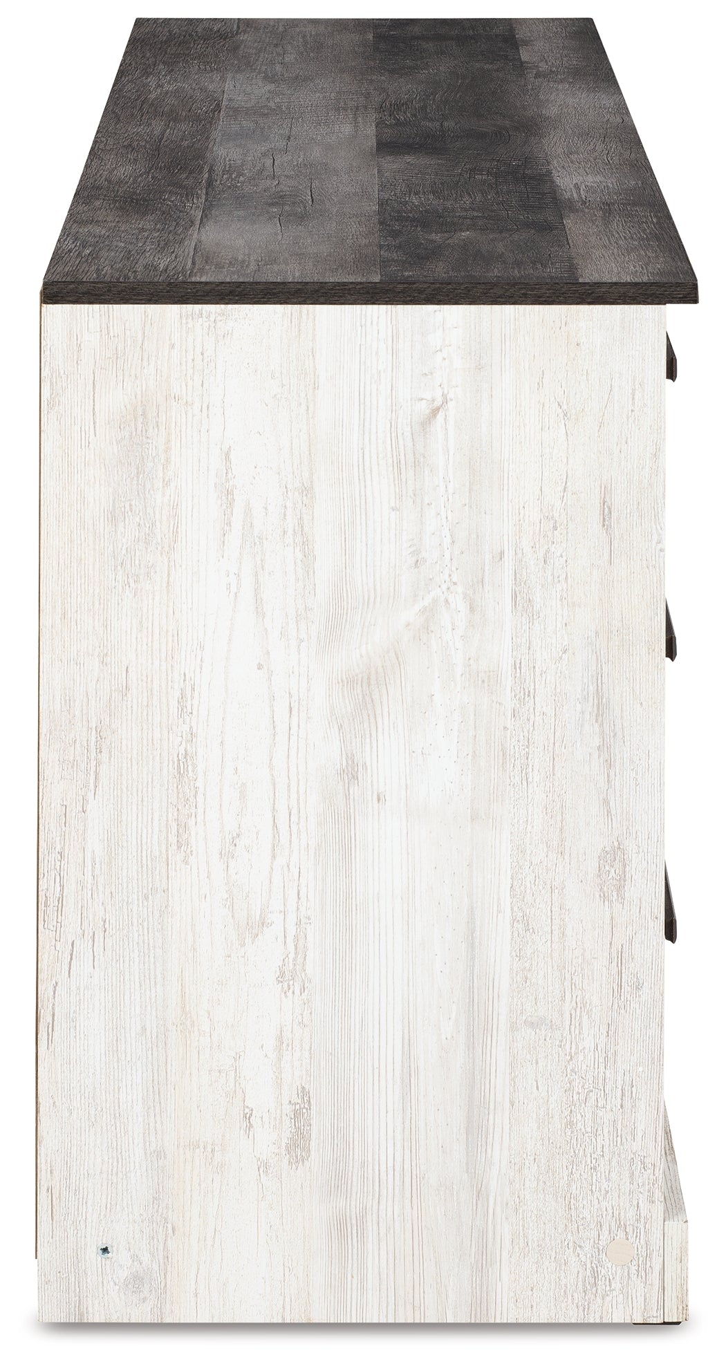 Shawburn Whitewash/Charcoal Gray Dresser - Ornate Home