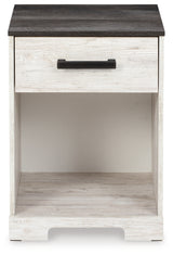 Shawburn Whitewash/Charcoal Gray Dresser and 2 Nightstands (Online Special Price) - Ornate Home