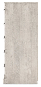 Shawburn Whitewash Five Drawer Chest (Online Special Price) - Ornate Home