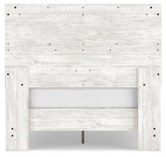 Shawburn Whitewash Full Crossbuck Panel Platform Bed - Ornate Home