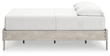 Shawburn Whitewash Full Platform Bed (Online Special Price) - Ornate Home