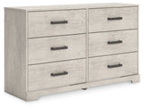Shawburn Whitewash Six Drawer Dresser (Online Special Price) - Ornate Home