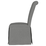 Shawna Light Grey Side Chair (Set of 2) - Ornate Home