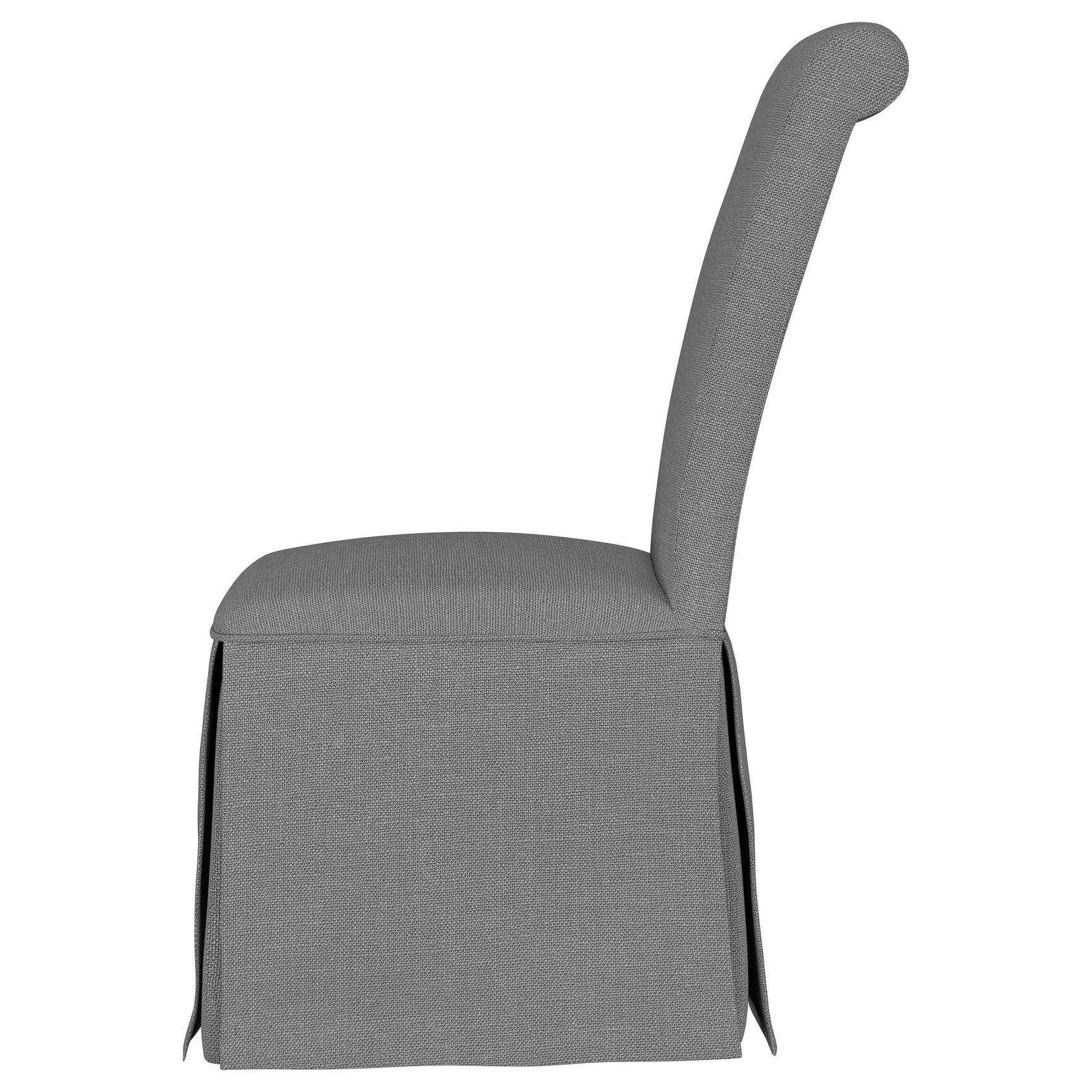 Shawna Light Grey Side Chair (Set of 2) - Ornate Home