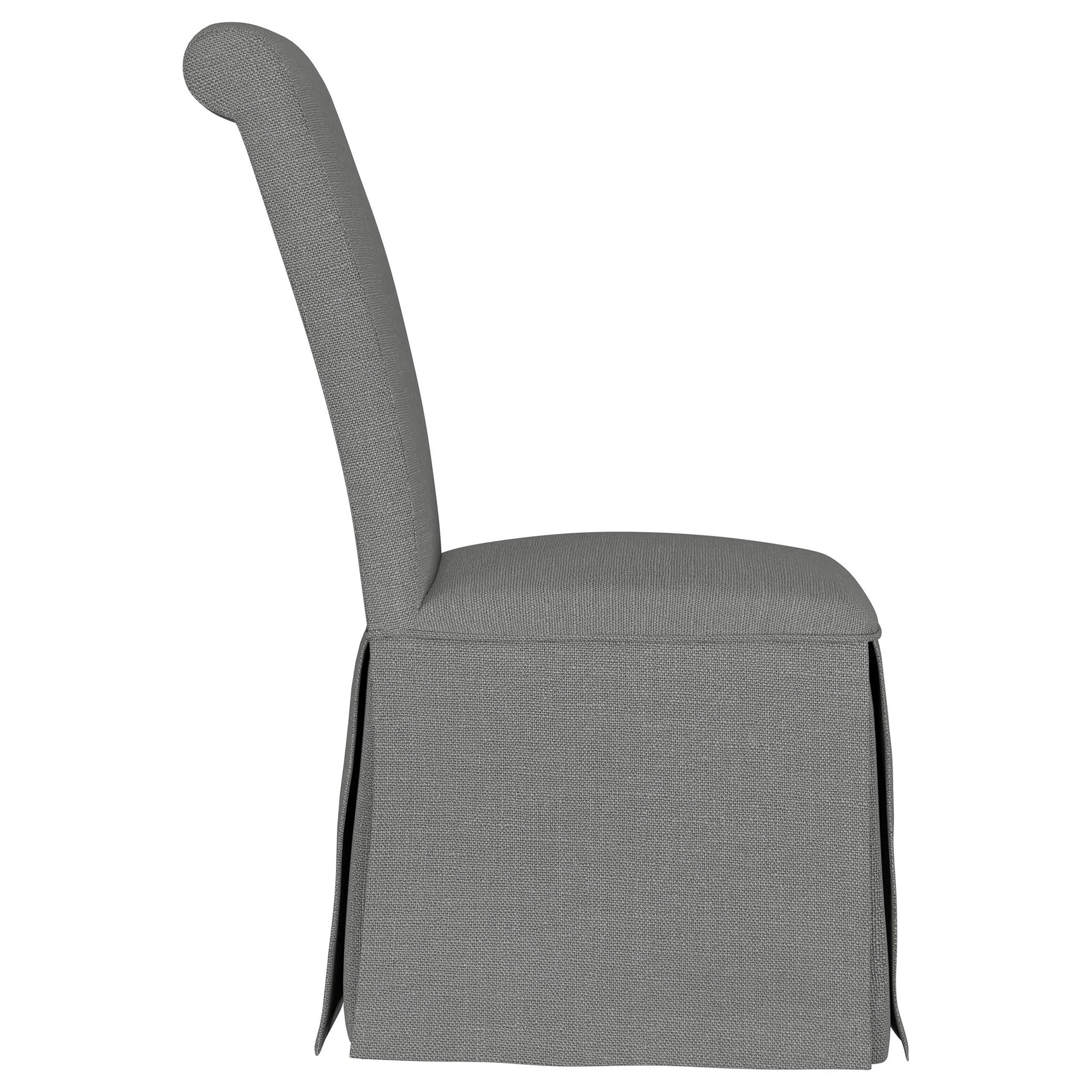 Shawna Light Grey Side Chair (Set of 2) - Ornate Home