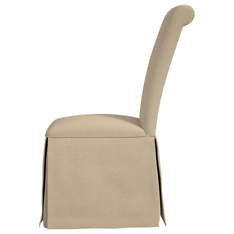 Shawna Light Khaki Side Chair (Set of 2) - Ornate Home