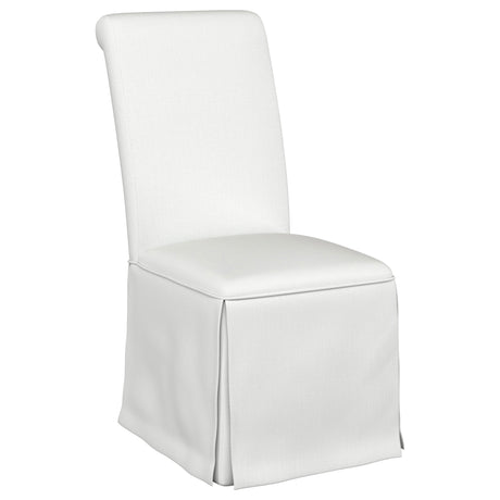 Shawna White Side Chair (Set of 2) - Ornate Home