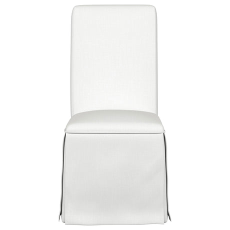Shawna White Side Chair (Set of 2) - Ornate Home