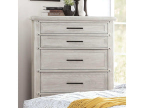 Shawnette Antique White Chest - Ornate Home