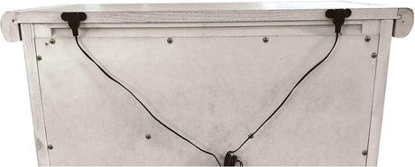 Shawnette Antique White Nightstand - Ornate Home