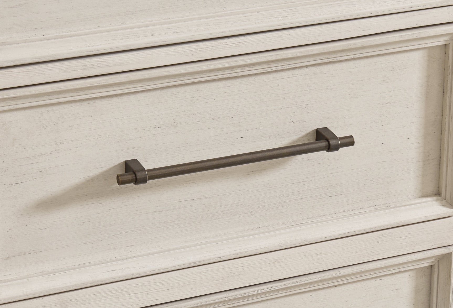 Shaybrock Antique White/Brown Dresser and Mirror - Ornate Home