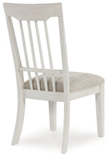 Shaybrock White Dining Chair ( Set of 2) - Ornate Home