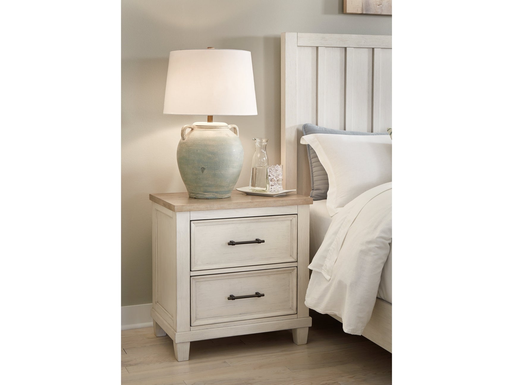Shaybrock White Nightstand (Online Special Price) - Ornate Home