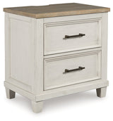 Shaybrock White Nightstand - Ornate Home