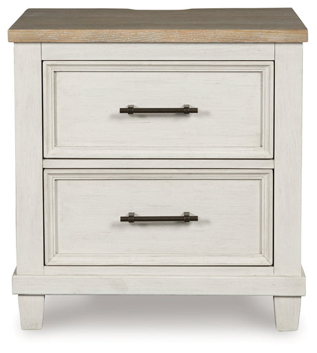 Shaybrock White Nightstand - Ornate Home