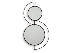Shayham Black Accent Mirror (Online Special Price) - Ornate Home