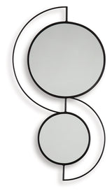 Shayham Black Accent Mirror (Online Special Price) - Ornate Home