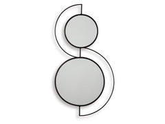 Shayham Black Accent Mirror - Ornate Home