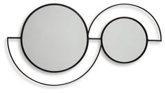 Shayham Black Accent Mirror - Ornate Home