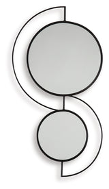 Shayham Black Accent Mirror - Ornate Home