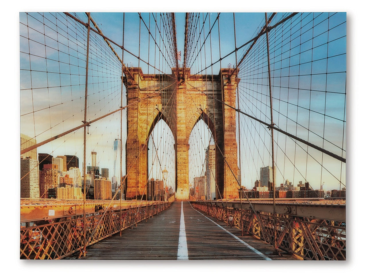 Shayward Blue/Amber Wall Art (Online Special Price) - Ornate Home