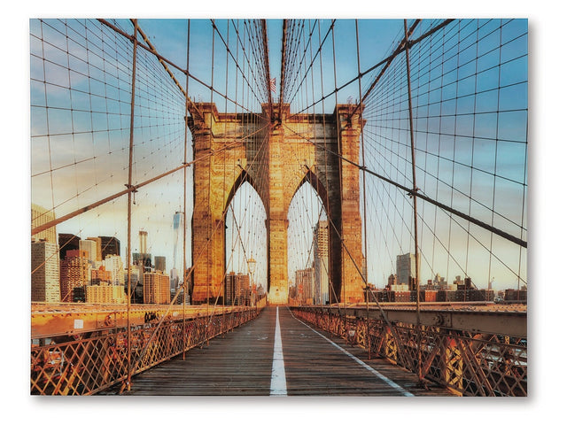 Shayward Blue/Amber Wall Art (Online Special Price) - Ornate Home