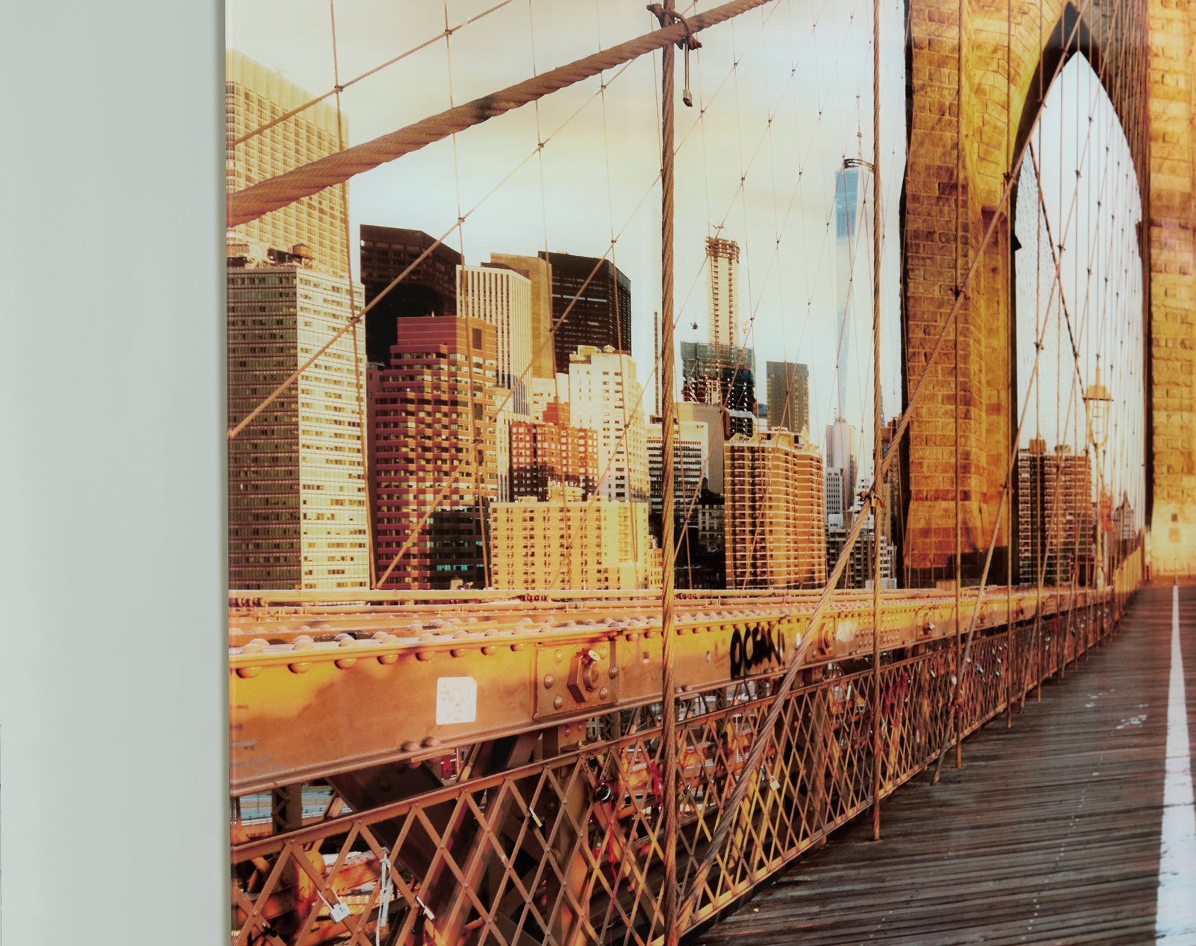 Shayward Blue/Amber Wall Art - Ornate Home