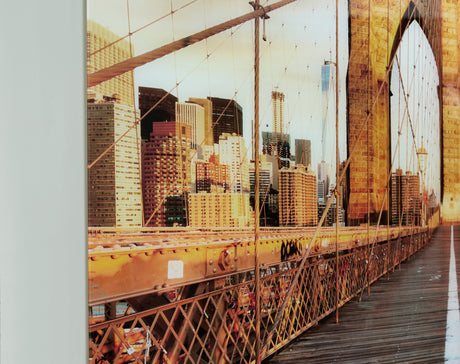 Shayward Blue/Amber Wall Art - Ornate Home