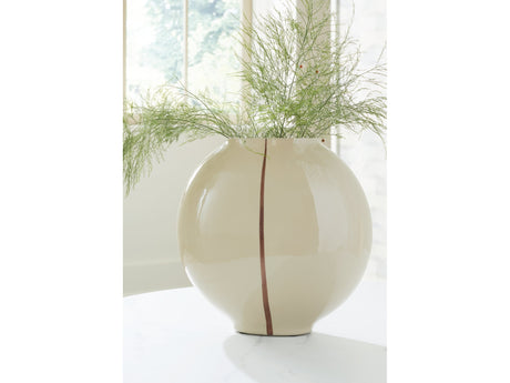 Sheabourne Cream Vase 12" (Online Special Price) - Ornate Home
