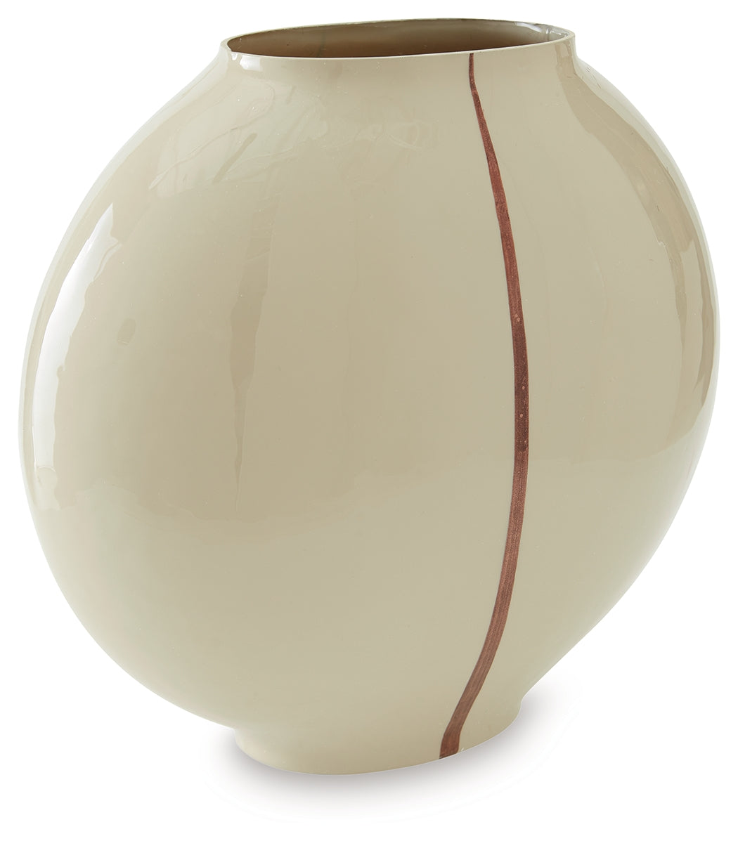 Sheabourne Cream Vase 12" (Online Special Price) - Ornate Home