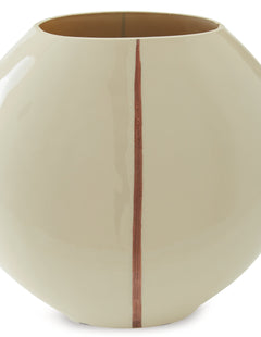 Sheabourne Cream Vase 9" - Ornate Home