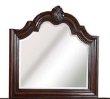 Sheffield Dark Cherry Dresser & Mirror - Ornate Home
