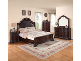 Sheffield Dark Cherry Panel Bedroom Set - Ornate Home